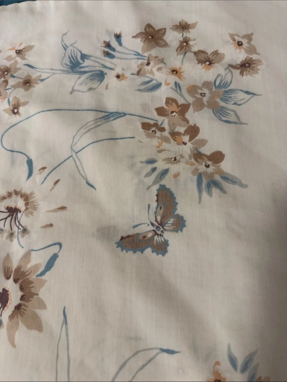 Vtg king pillow slip